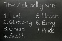The Seven Deadly Sins – Recognize Any of Them?